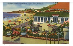 CA - Laguna Beach. View from Hotel Laguna Terrace