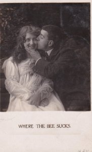 Romantic Couple Where The Bee Sucks 1905