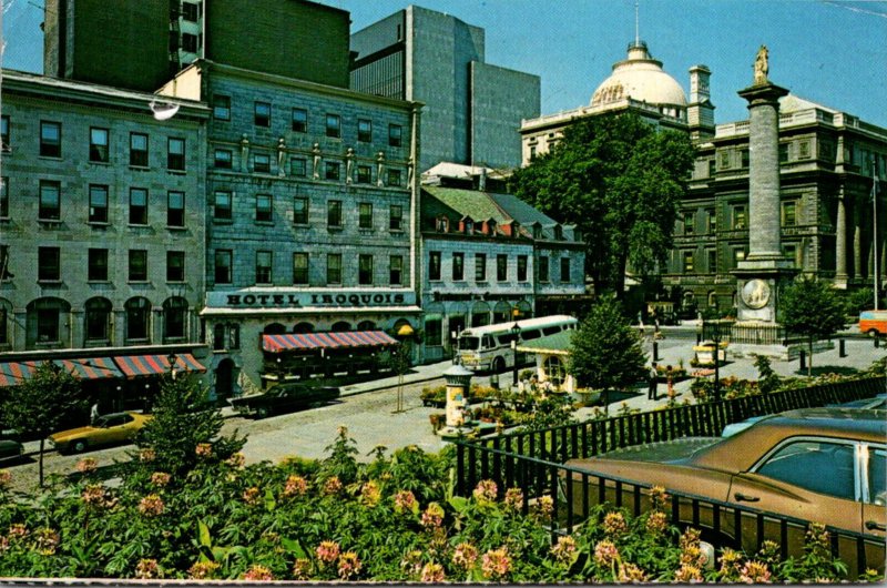 Canada Montreal View Of Old Montreal 1972