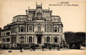 CPA LOUVIERS - Place Ernest-Thorel - La Caisse d'Épargne (181882)