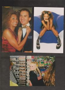 SPICE GIRLS - 9 Cards With 1 Girl - Unused - Writing On Backs
