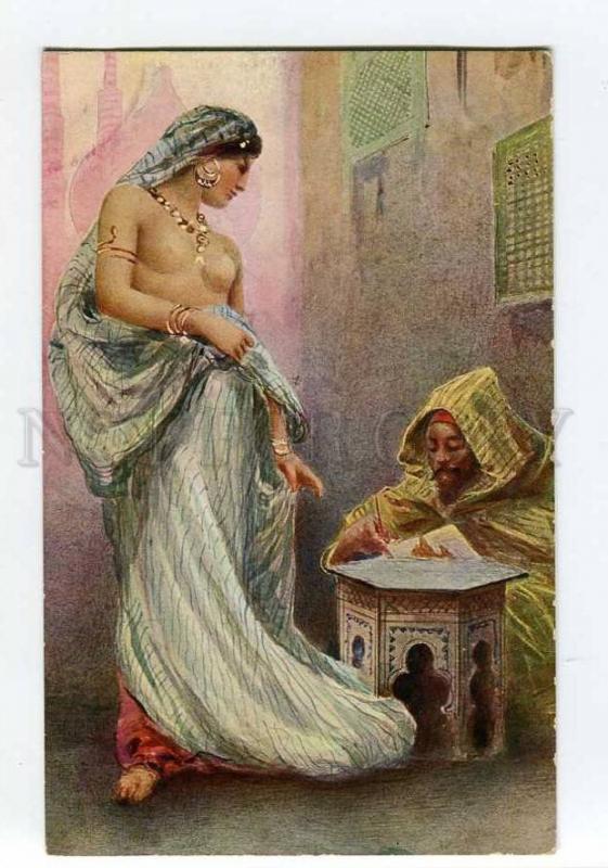 264634 Constantinople Nude Belly Dancer Harem Vintage Pc Topics