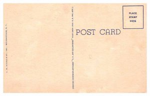 Postcard BANK SCENE Rutland Vermont VT AU8238