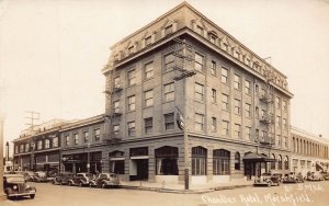 J73/ Marshfield Oregon RPPC Postcard c1930s Chandler Hotel  360