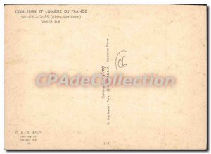 Postcard Modern Colors and Light of France Sainte Agnes Alpes Maritimes Old S...