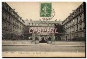 Old Postcard Caen Gendarmerie facade