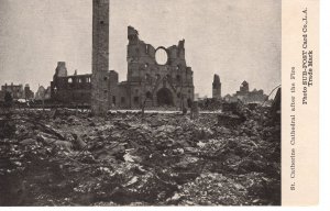 US    PC4835 SAN FRANCISCO, CATHERINE CATHEDRAL AFTER THE FIRE