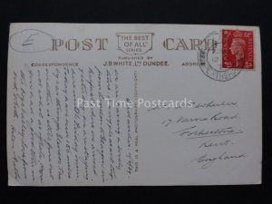 Scotland: Perthshire ABERFOYLE VALLEY & BEN LOMOND c1939 RP Postcard