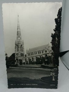 Vintage Friths Rp Postcard St Johns Church Ranmoor Yorkshire