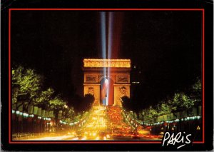 L'Arc de Triomphe France Postcard PC395