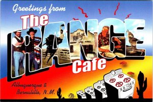 NM, New Mexico  THE RANGE CAFE Bernalillo~Albuquerque Roadside 2003 4X6 Postcard