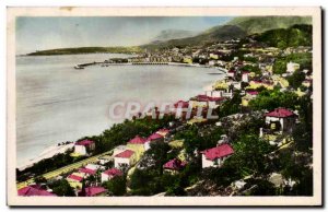 Old Postcard General Chin Chin View Caravan taking the Franco Italian border