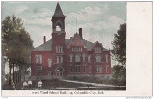 West Ward School Building, COLUMBIA CITY, Indiana, PU-1909