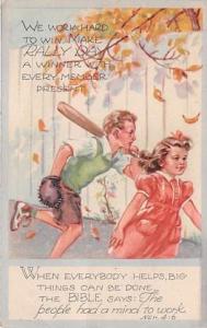  Base Ball Baseball Postcard 