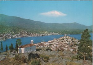 Greece Postcard - Poros Island Town, Saronic Gulf RR18070