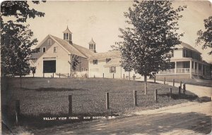 Valley View Farm - New Boston, New Hampshire NH Postcard