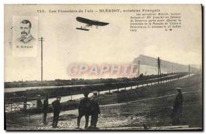 Old Postcard Jet Aviation on Bleriot airplane Bleriot