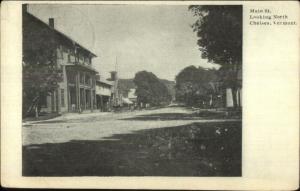 Chelsea VT Main St. North c1905 Postcard OSBORNE THE PRINTER No Turnbridge VT