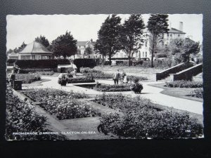 Essex CLACTON ON SEA Promenade Gardens c1960's RP Postcard