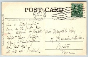 Congressional Library   Washington  DC   Postcard  1908