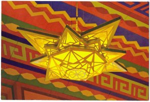 Star Chandelier Light Art Deco Naniboujou Lodge Great Hall Northern Minnesota