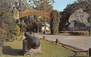 San Marco Avenue Entrance to the Fountain of Youth St Augustine, Florida  