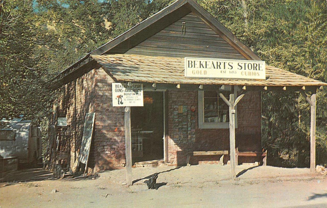 Coloma Ca California Bekearts Store Originally Gun Shop Built