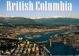 Canada British Columbia New Westminster Aerial View