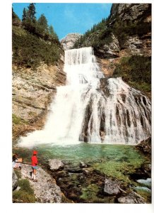 Dolomiti, Cascata Di Fanes, Waterfalls, Belluno, Italy