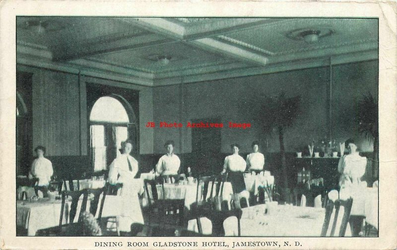 ND, Jamestown, North Dakota, Gladstone Hotel, Dining Room, Interior