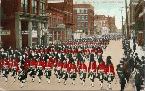 48th Highlanders Toronto Ontario ON c1910 Postcard F35