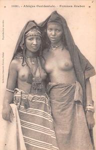 Afrique Occidentale Femmes Arabes African Nude Nudes Postcard Post Card  Femm...