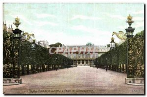 Nancy - Place de la Carriere Government Palace - Old Postcard