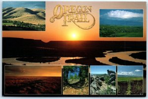 Postcard - Terrain Along The Oregon Trail