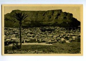 172152 SOUTH AFRICA CAPE TOWN Table mountain Vintage postcard