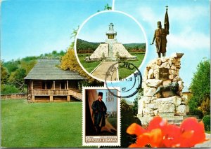 Tudor Fladimirescu Memorial House Romania Postage Stamp Maximum Postcard