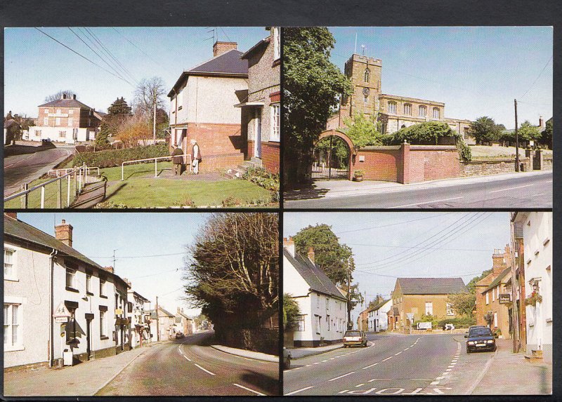 Northamptonshire Postcard - Views of West Haddon    DD71