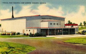 GA - Augusta, Camp Gordon. Typical Post Theatre