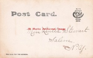 Unknown Location, RPPC, Creek Waterfall, Salem New York area?