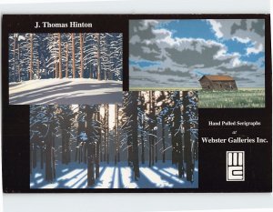 Postcard Hand Pulled Serigraphs at Webster Galleries Inc., Calgary, Canada