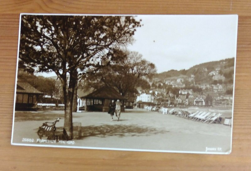 Promenade Minehead Somerset    Vintage Judges   Postcard No.20502 (M1F)