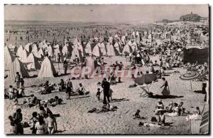 Berck Beach - d & # 39Ensemble View from Sea - Old Postcard