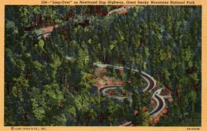 Loop-Over,Newfound Gap Highway,Great Smoky Mountains National Park