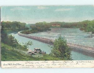 Pre-1907 WATER SCENE Lowell Massachusetts MA A0794