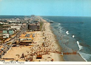 Virginia Virginia Beach Greetings With Aerial View