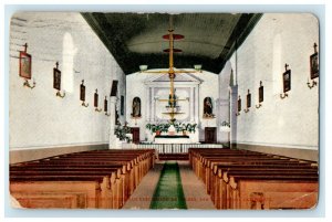 1911 Interior Mission San Luis Obispo De Toloso, California CA Postcard