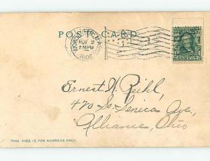 Pre-1907 BRIDGE SCENE Worcester Massachusetts MA H9193