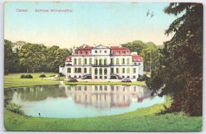 Vintage Cassel Schloss Wilhelmsthal German Postcard by Leitermann & Jäger