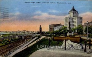 Juneau Park - MIlwaukee, Wisconsin WI Postcard