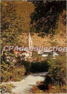 Postcard Modern Vallouise (Hautes Alpes) Alt 1167 m from the village View fro...